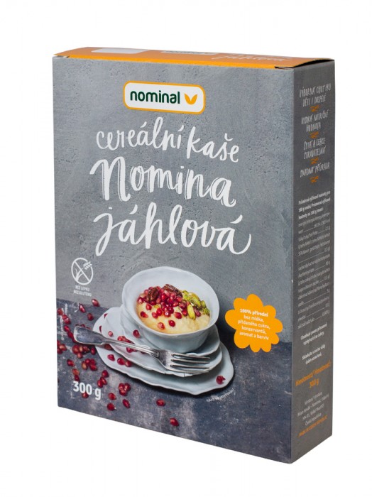 Nomina jáhlová instantní kaše bezlepková 300g NOMINAL